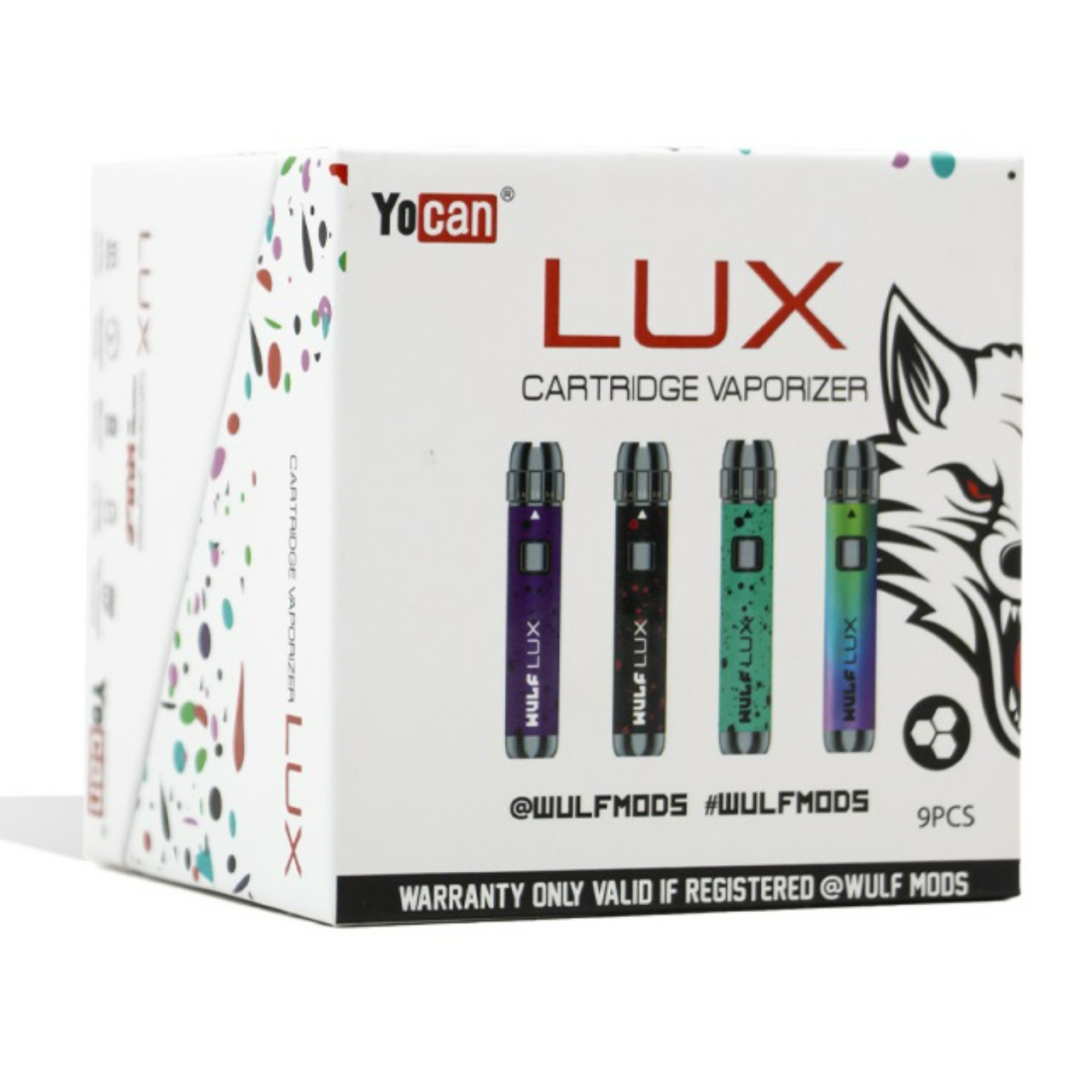 Wulf Mods Lux Battery Assorted Colors - 9PK - Image 2