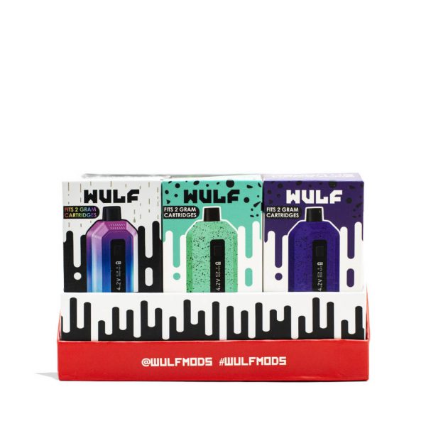 Wulf Mods Recon 4G Dual Cartridge Battery Assorted Colors - 9PK - Image 3