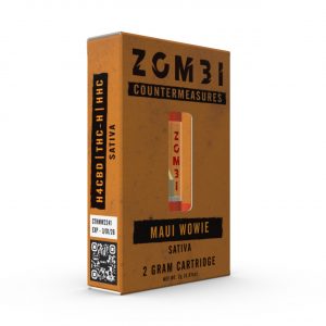 Zombi Countermeasures Delta-8 THC, H4CBD, THC-H, HHC Cartridge - 2G