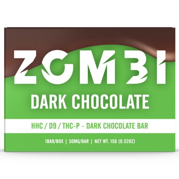 Zombi HHC/D9/THC-P Mini Chocolate Bar 30CT – 50MG - Image 4