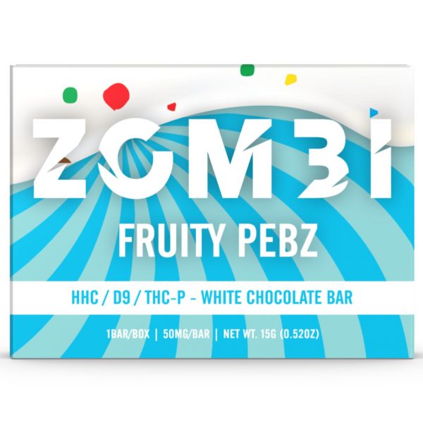 Zombi HHC/D9/THC-P Mini Chocolate Bar 30CT – 50MG - Image 3