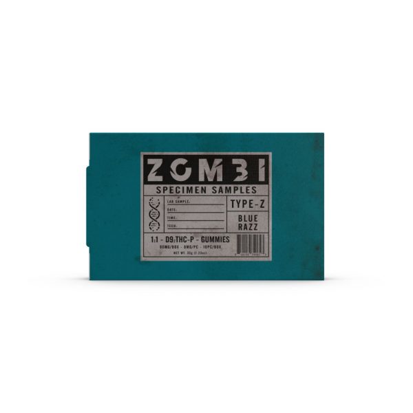 Zombi Specimen Sample Type - 1:1 D9/THC-P Gummies - 80MG