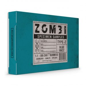 Zombi Specimen Sample Type - 1:1 Delta-9 CBD Gummies - 200MG