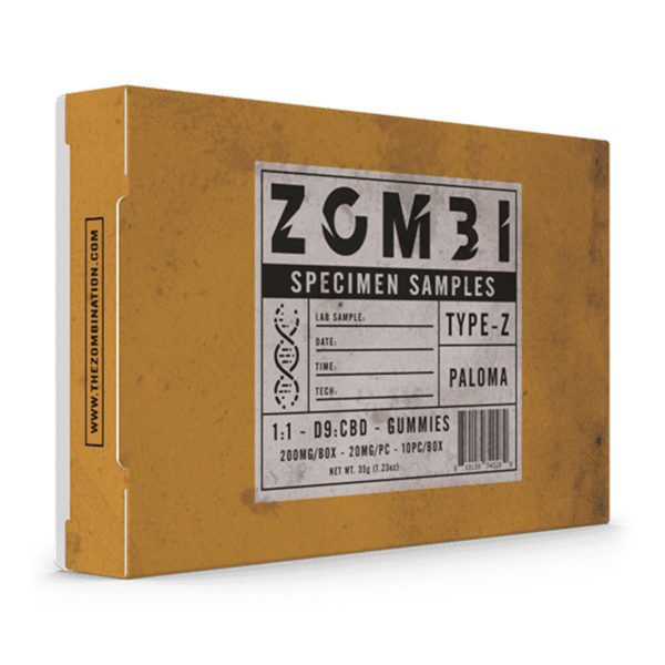 Zombi Specimen Sample Type - 1:1 Delta-9 CBD Gummies - 200MG - Image 3