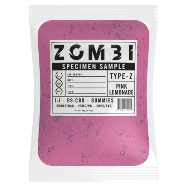 Zombi Specimen Sample Type - Delta-9 CBD Gummies - 500MG - Image 4