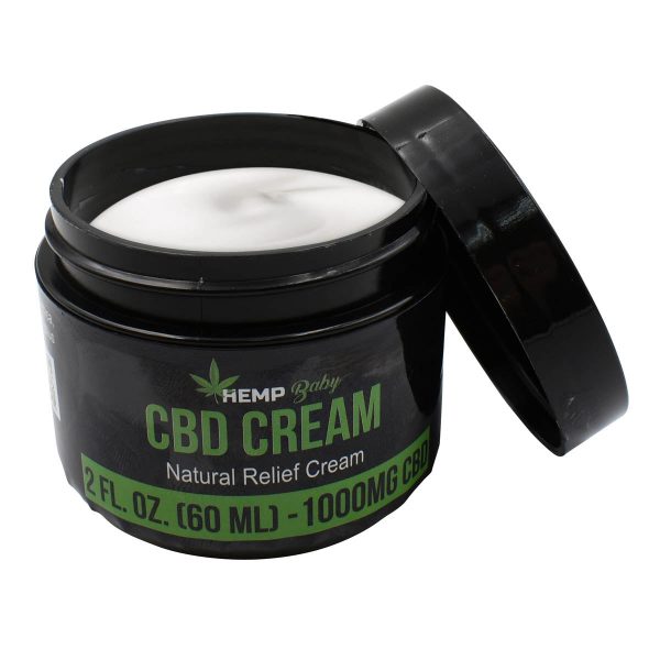 Hemp Baby 1000mg CBD Cream for Pain Relief Strength - Image 2