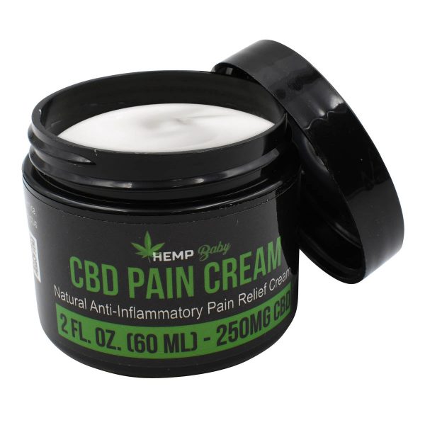 Hemp Baby 250mg CBD Cream for Pain Relief - Image 2