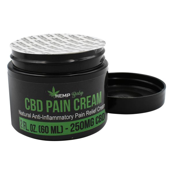 Hemp Baby 250mg CBD Cream for Pain Relief - Image 4