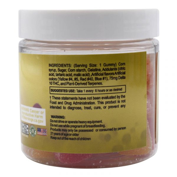 Delta King Delta 10 1500mg Gummies - 20ct/Jar
