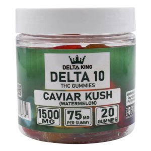 Delta King Delta 10 1500mg Gummies - 20ct/Jar