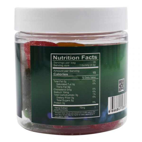 Delta King Delta 10 1500mg Gummies - 20ct/Jar