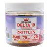 Delta King Delta 10 1500mg Gummies - 20ct/Jar