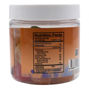 Delta King Delta 10 1500mg Gummies - 20ct/Jar