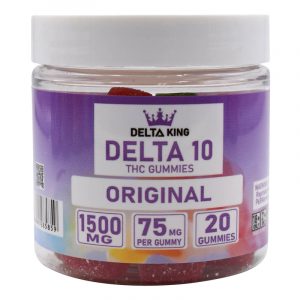Delta King Delta 10 1500mg Gummies - 20ct/Jar