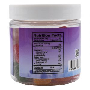 Delta King Delta 10 1500mg Gummies - 20ct/Jar