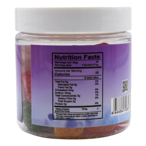 Delta King Delta 10 1500mg Gummies - 20ct/Jar