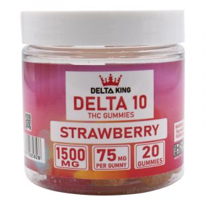 Delta King Delta 10 1500mg Gummies - 20ct/Jar