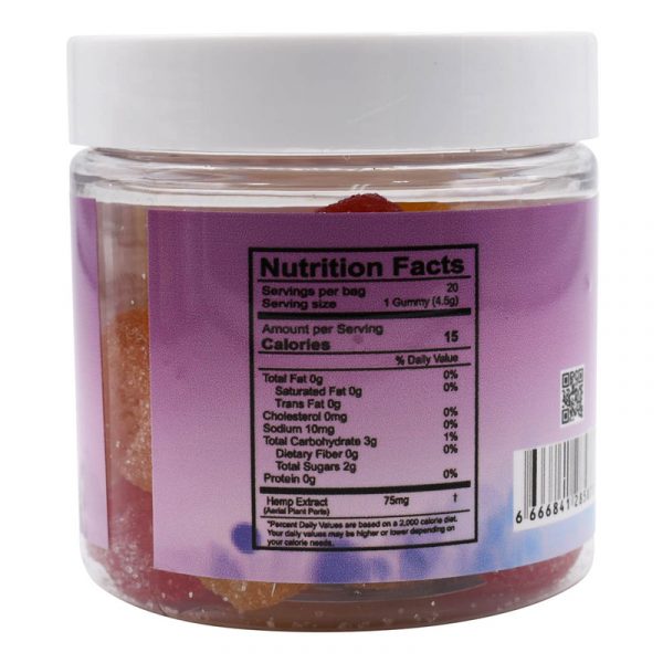 Delta King Delta 10 1500mg Gummies - 20ct/Jar