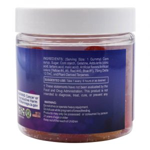 Delta King Delta 10 1500mg Gummies - 20ct/Jar
