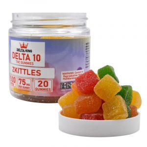 Delta King Delta 10 1500mg Gummies - 20ct/Jar
