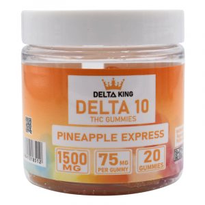 Delta King Delta 10 1500mg Gummies - 20ct/Jar