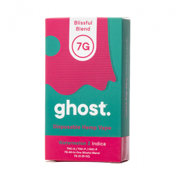 ghost. Blissful Blend All-In-One Slide Piece Disposable - 7G
