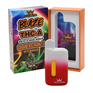 Delta King Disposable Blaze THC-A Delta 8 & Delta 10 Vape Pen – 5.5g
