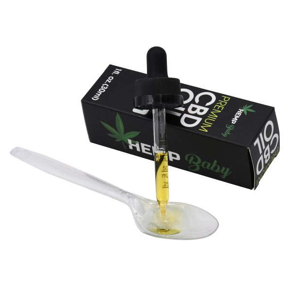 Hemp Baby Organic Hemp CBD Oil with 1000mg Full Spectrum Cannabidiol / 30ml Bottle - Image 4