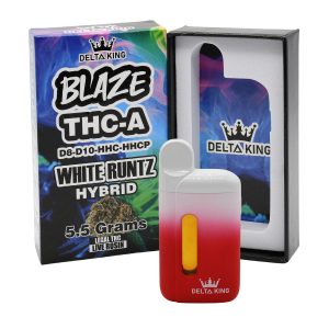 Delta King Disposable Blaze THC-A Delta 8 & Delta 10 Vape Pen – 5.5g
