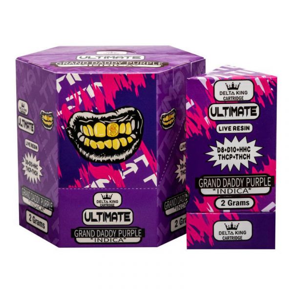 Delta King Ultimate THC Cartridges - 2g