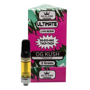 Delta King Ultimate THC Cartridges - 2g