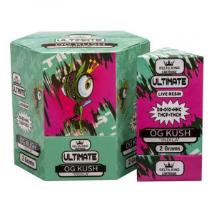 Delta King Ultimate THC Cartridges - 2g