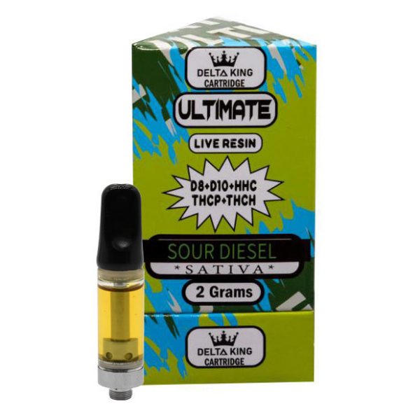 Delta King Ultimate THC Cartridges - 2g
