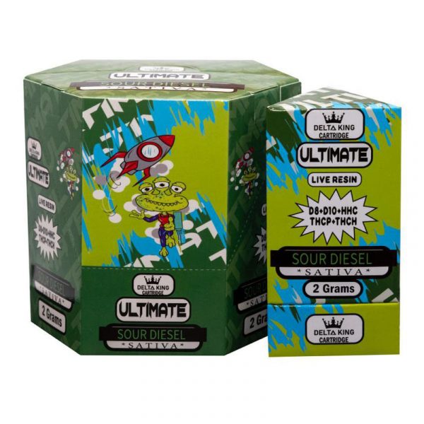 Delta King Ultimate THC Cartridges - 2g