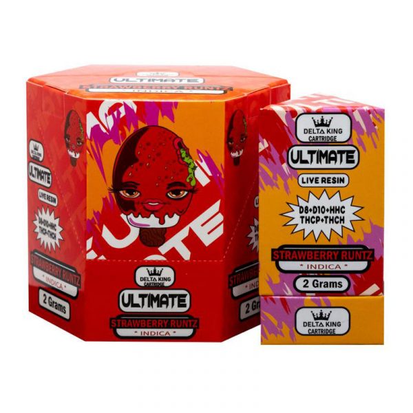 Delta King Ultimate THC Cartridges - 2g