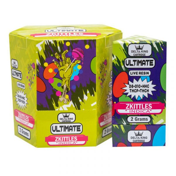 Delta King Ultimate THC Cartridges - 2g