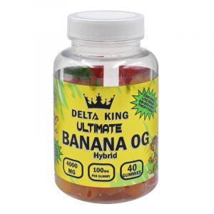 Delta King Ultimate THC 4000mg Gummies - 40ct