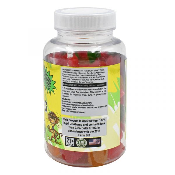 Delta King Ultimate THC 4000mg Gummies - 40ct - Image 3