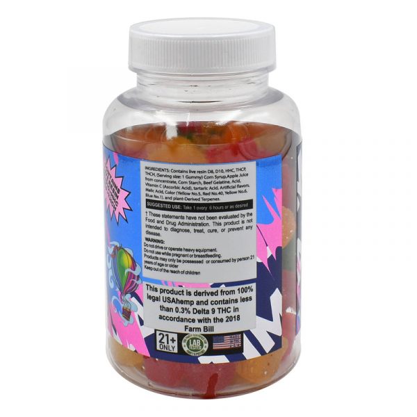 Delta King Ultimate THC 4000mg Gummies - 40ct - Image 7