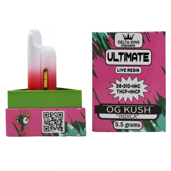 Delta King Ultimate THC Disposable Vape – 5.5g