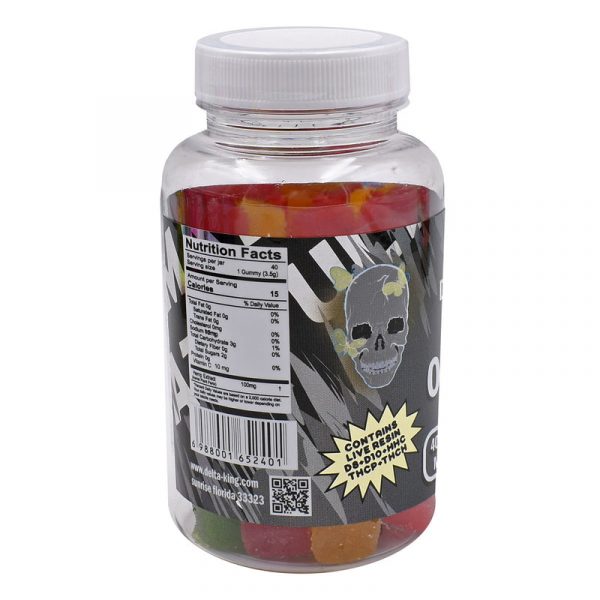 Delta King Ultimate THC 4000mg Gummies - 40ct - Image 24