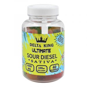Delta King Ultimate THC 4000mg Gummies - 40ct