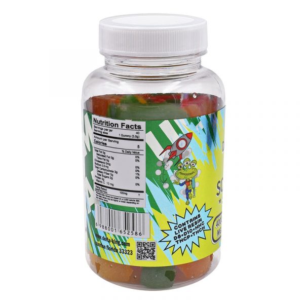 Delta King Ultimate THC 4000mg Gummies - 40ct