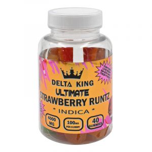 Delta King Ultimate THC 4000mg Gummies - 40ct