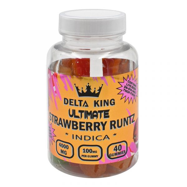 Delta King Ultimate THC 4000mg Gummies - 40ct