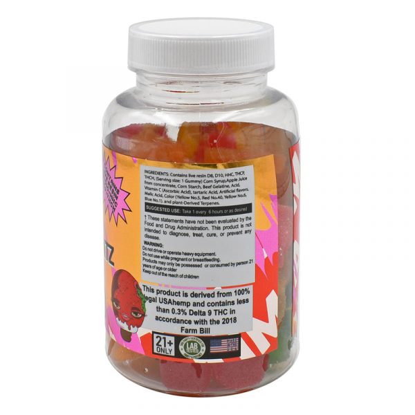 Delta King Ultimate THC 4000mg Gummies - 40ct