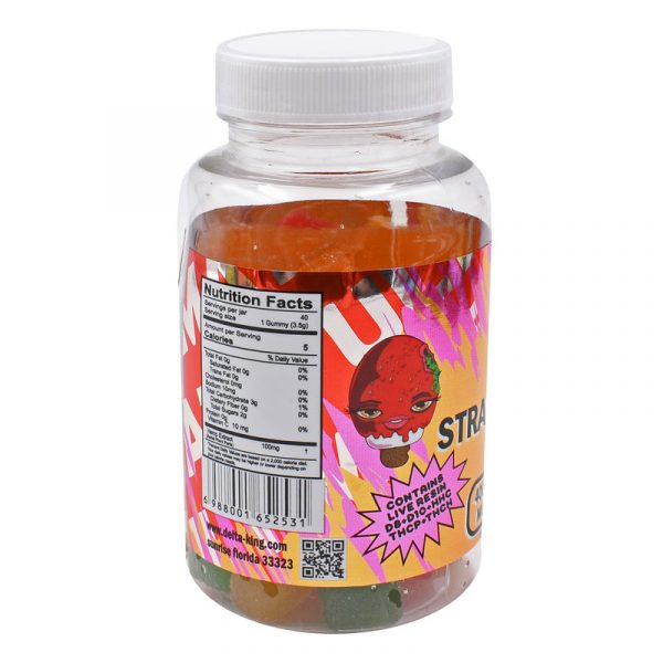 Delta King Ultimate THC 4000mg Gummies - 40ct