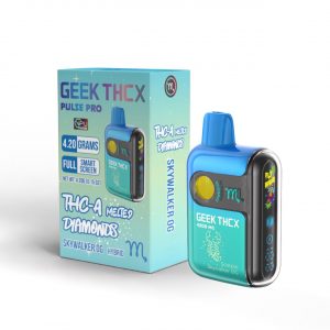 Geek THC-X Pulse Pro THC-A Melted Diamonds Disposable - 4.2G