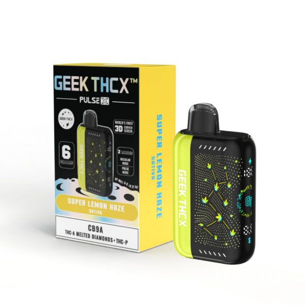 Geek THC-X Pulse X CB9A/THC-A/THC-P Disposable - 6G