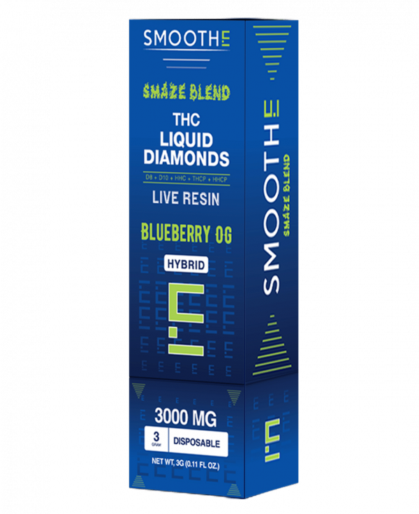 Smoothe Smaze Stick THC Liquid Diamonds Disposable | 3G